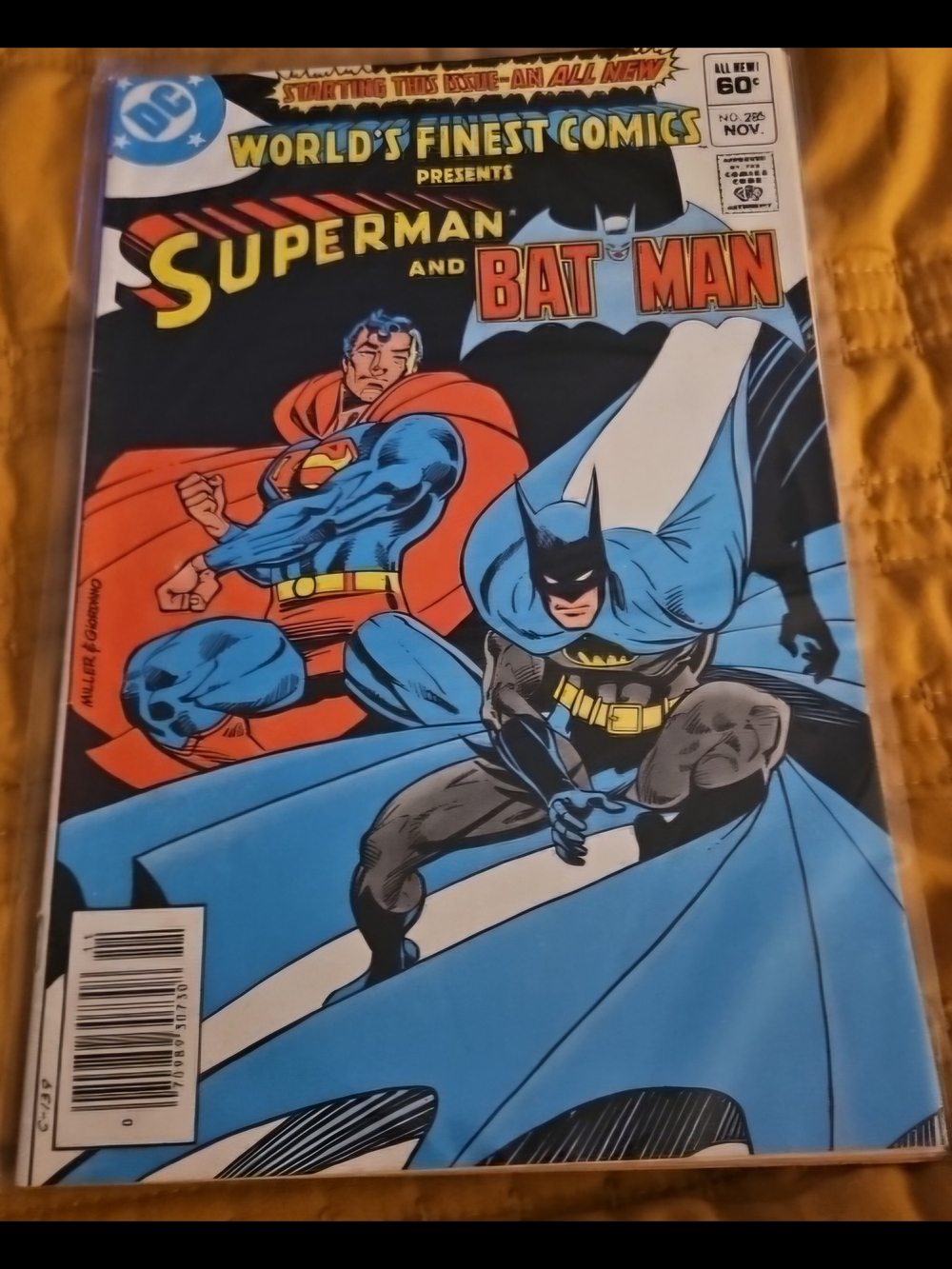 World's Finest Comics #285 DC Frank Miller Batman Superman 1982 Mark Jewelers
